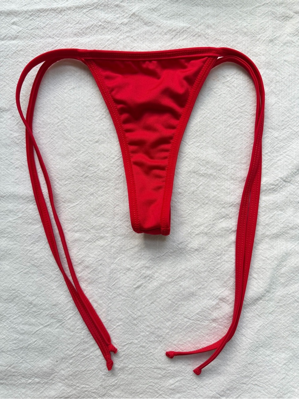 Red String Bikini Bottom